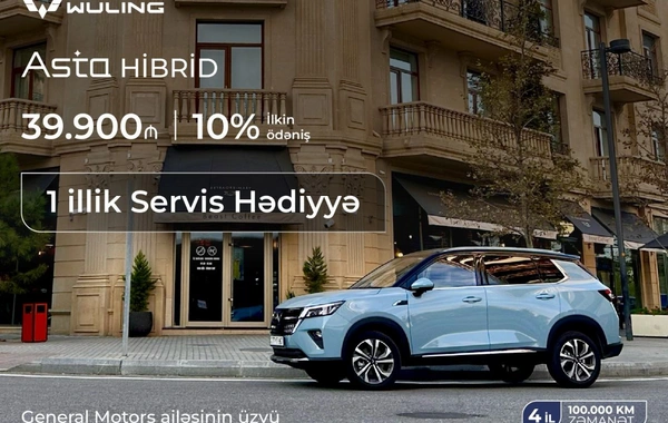 Hibrid krossover almaq üçün fürsət - 1 illik servis xərcləri hədiyyə edilir
