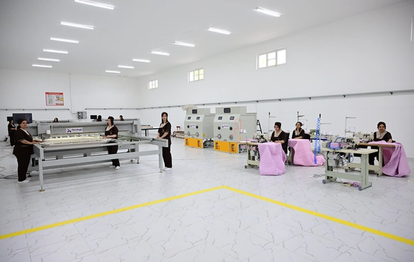 Xocalı şəhərində "Qarabağ Tekstil Evi" MMC istifadəyə verilib