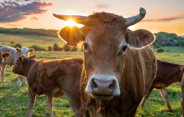 Scientists were amazed by a cow's use of tools
