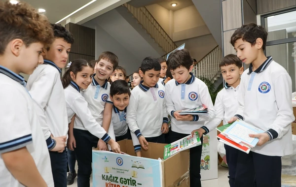 "Kağız gətir - kitab apar" sosial-ekoloji layihəsinə start verildi
