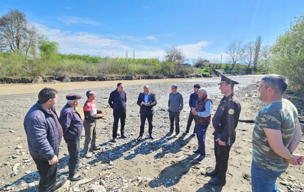 FHN tərəfindən "Yaz-yay fəsillərində sel təhlükəsi" mövzusunda növbəti tədbirlər keçirilib
