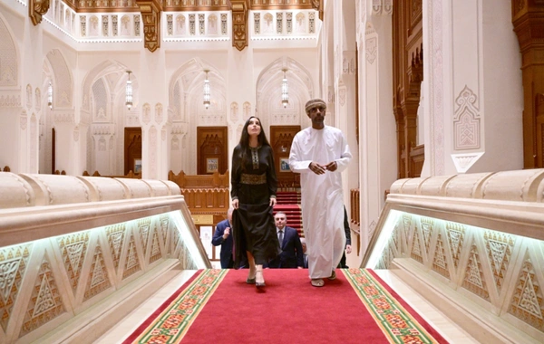 Vice President of the Heydar Aliyev Foundation Leyla Aliyeva visited the Royal Opera House in Muscat