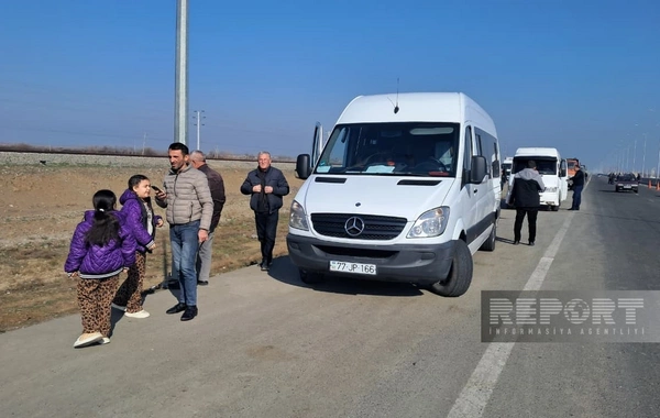 Xankəndi, Xocalı və Ağdərəyə növbəti köç karvanı yola salınıb