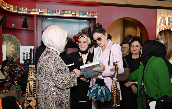 Mehriban Əliyeva Antalyada Fələstinə həsr olunan tədbirdə iştirak edib