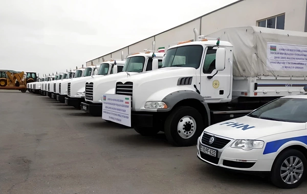 Prezidentin tapşırığı ilə İrana humanitar yardım yola salınıb