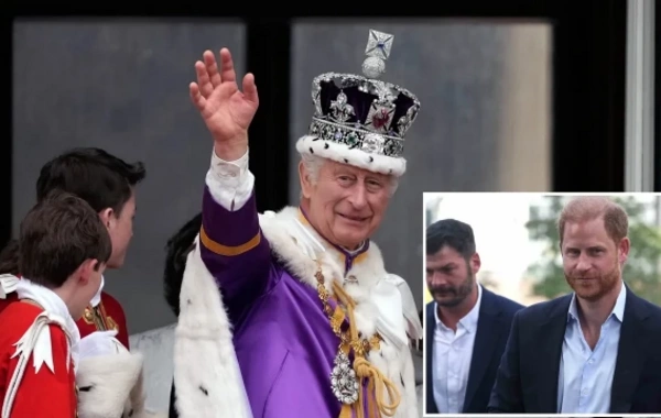 Şahzadə Harri 18 aydan sonra atası ilə görüşdü