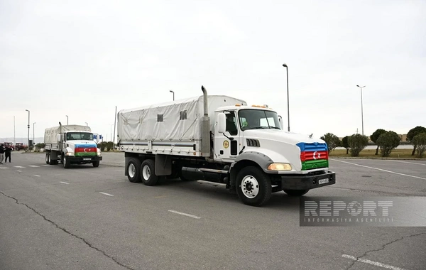 Prezidentin tapşırığı ilə İrana humanitar yardım yola salınıb