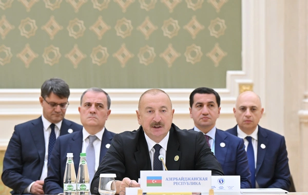 Türkmənbaşı şəhərində Xəzər Ekoloji Sammitinin geniş tərkibdə iclası keçirilib