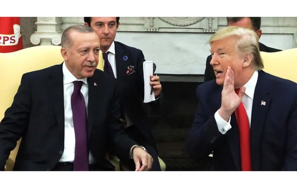 Tramp Ərdoğanla görüşdə Ermənistan-Azərbaycan arasında sülh prosesinə verdiyi töhfələrə toxunub