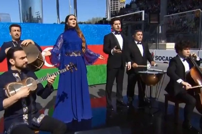 Formula 1-in açılışında Azərbaycan himni yeni aranjimanda
