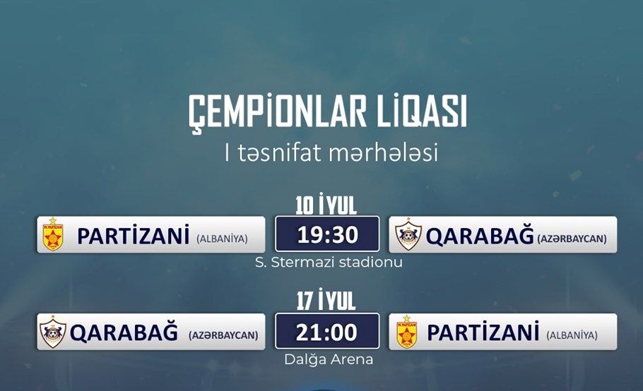 “Qarabağ”ın oyunlarına bu kanalda baxa biləcəksiniz