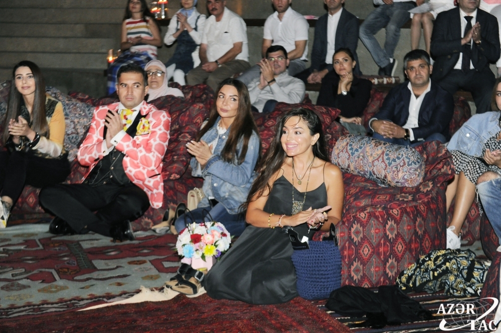 Leyla Əliyeva “Yanardağ”da keçirilən yoqa və poeziya axşamında - FOTO