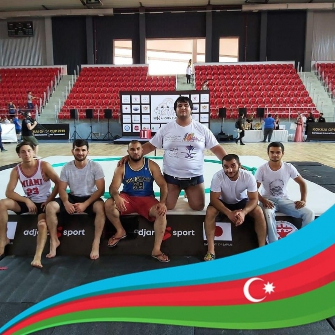 Azərbaycan sumoçusu beynəlxalq turnirin qalibi olub