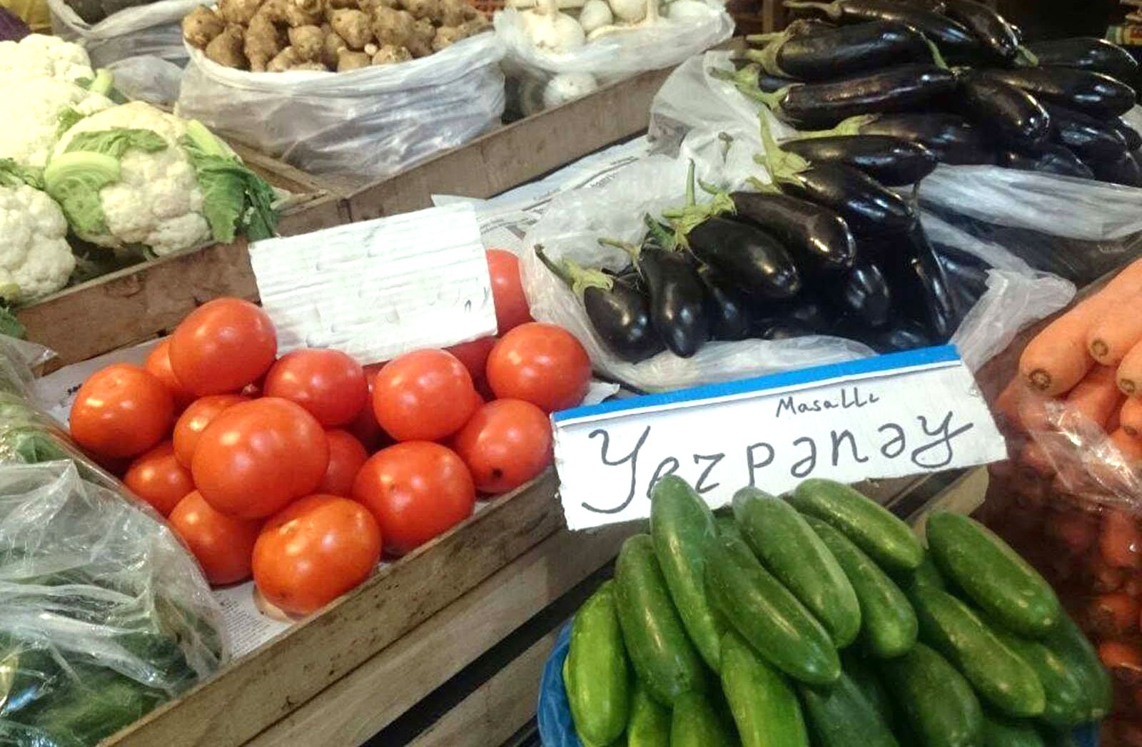 Bazarda pomidor və xiyarın qiyməti niyə bahadır? – VİDEO