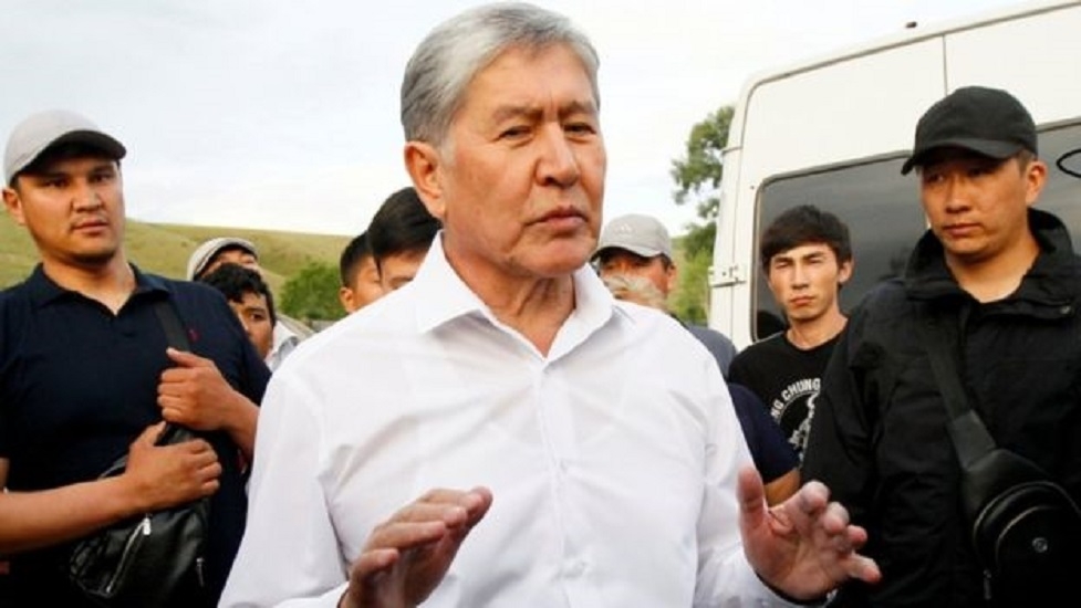 Almazbek Atambayev təslim oldu