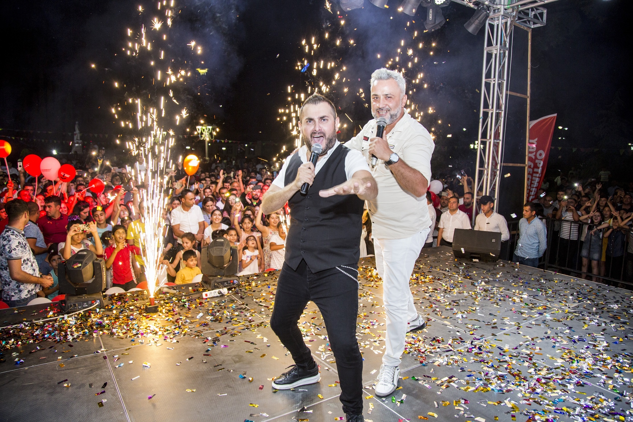 Doğma Ağdamda “Optimal Yay Festivalı”-nın böyük konserti keçirildi