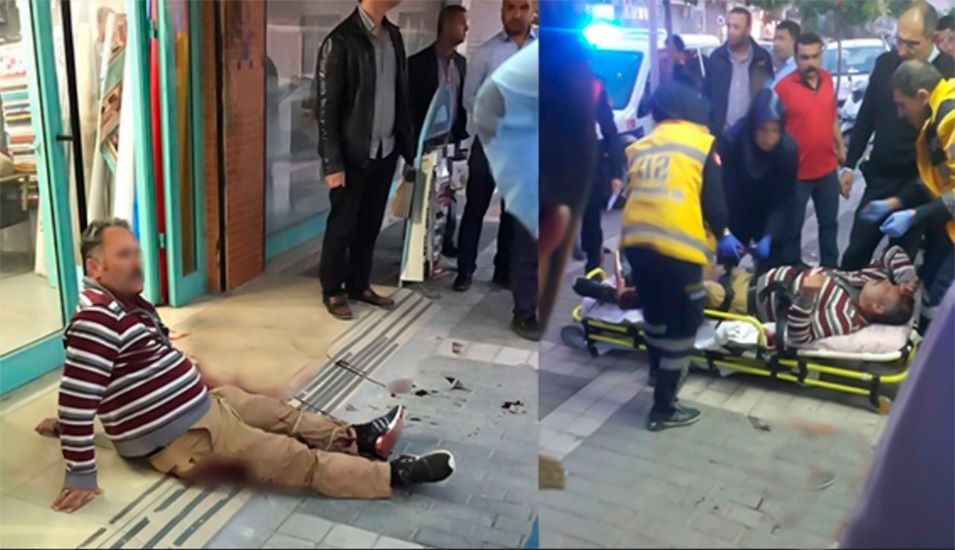 Hacı Elbrusu Antalyada bıçaqladılar - Cinayəti törədən qaçıb