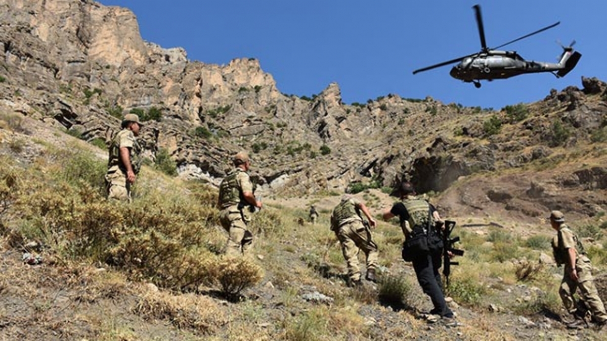 43 PKK terrorçusu məhv edildi - Əməliyyatdan VİDEO