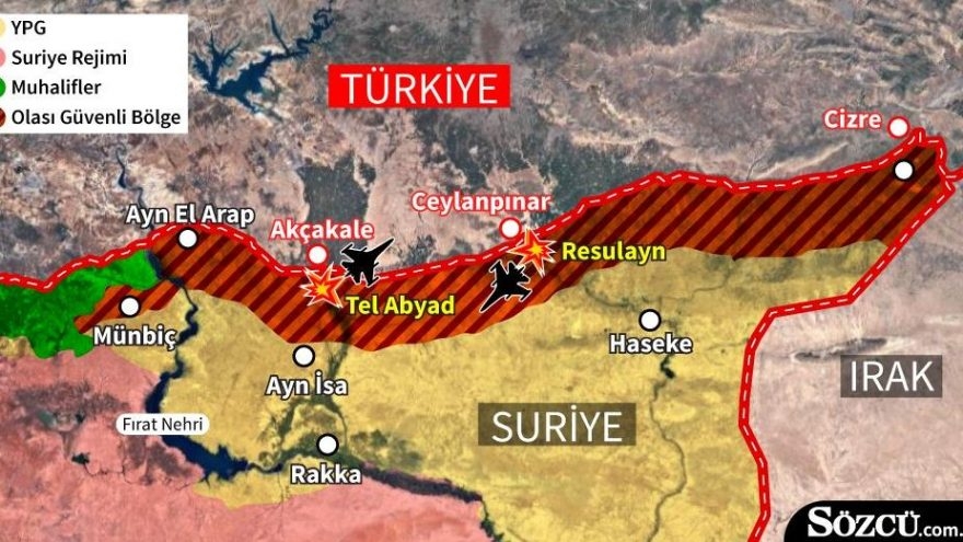 Türkiyə Suriyada 11 kəndi terrorçulardan azad edib