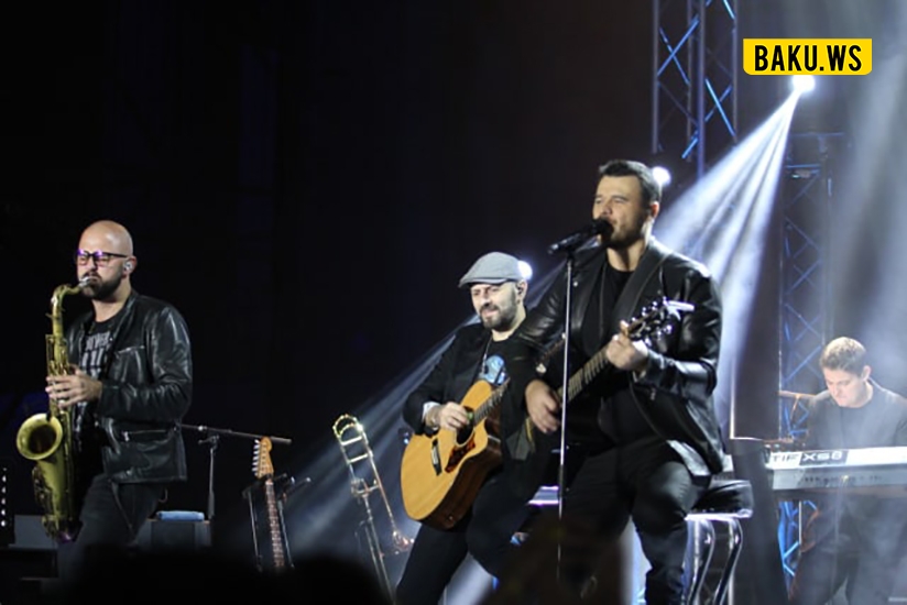 Emin Ağalarov Gəncədə konsert proqramı ilə çıxış edib - VİDEO