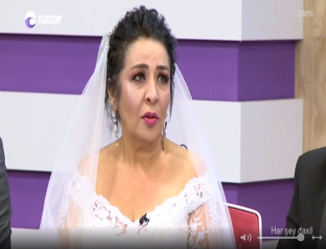 Gəlinlik geyinən 51 yaşlı Samirə Yusifqızı: "Mənə ər lazım olsaydı..." - VİDEO