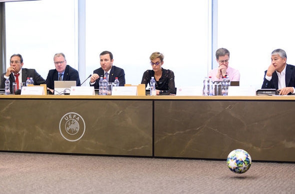 UEFA-da Elxan Məmmədovun sədrliyi ilə komitə iclası keçirilib - FOTO