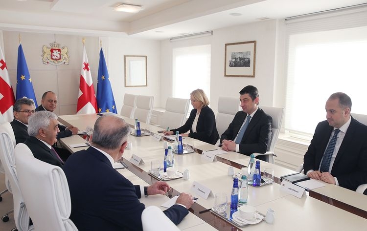 SOCAR prezidenti Gürcüstanın Baş naziri ilə görüşüb