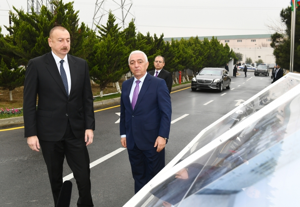 Prezident İlham Əliyev “Müşfiq” yarımstansiyasının açılışında iştirak edib - FOTO