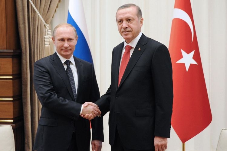 Ərdoğan və Putin “Türk axını”nın açılış mərasimindən sonra yenidən görüşüblər