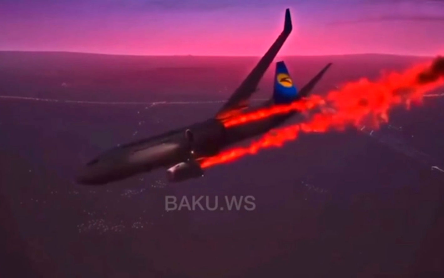 İran Ukraynanın "Boeing 737" təyyarəsini belə vurub - VİDEO