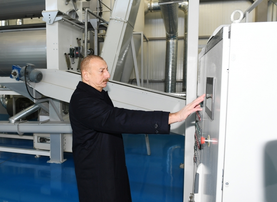Kürdəmirdə “Qlobal Aqro” MMC-nin aqroparkının açılışı olub - FOTO