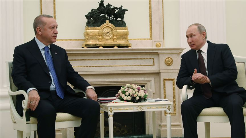 Ərdoğan-Putin görüşü başladı