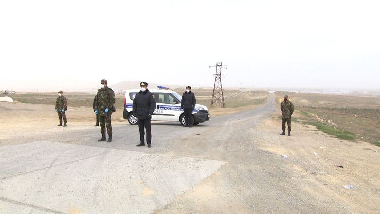 Polis Bakı, Sumqayıt və Abşerona aparan ara yollarda postlar qurub - FOTO