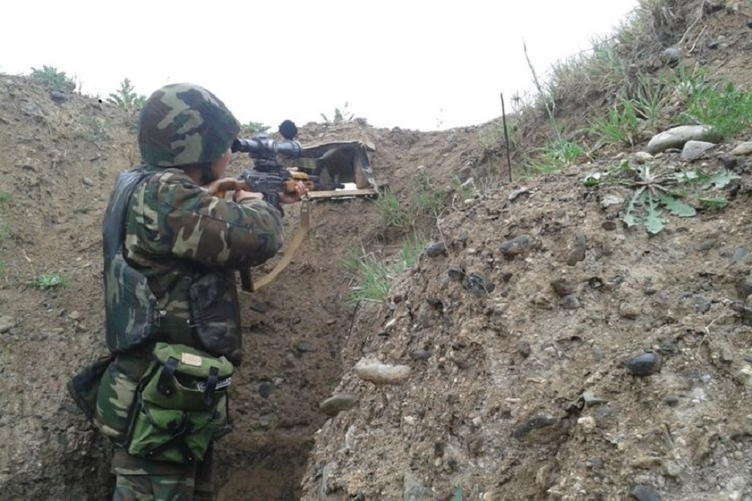 DSX: Ermənistan Silahlı Qüvvələrinin təxribatının qarşısı alınıb