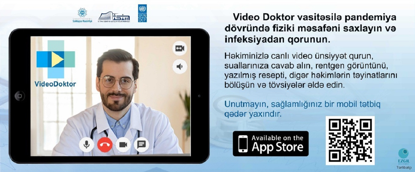 Azərbaycan səhiyyəsində YENİLİK - “Video Doktor”a müalicə olunun