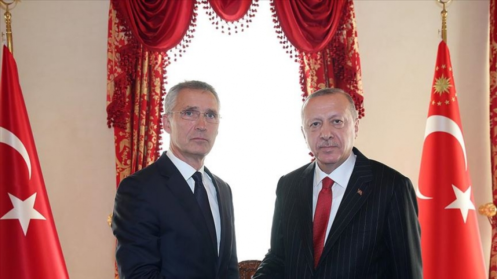 Türkiyə Prezidenti ilə NATO-nun Baş katibi arasında telefon danışığı olub