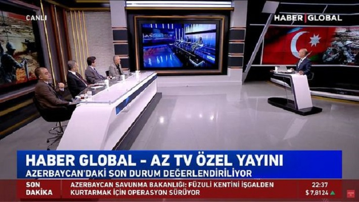 “Haber Global”ın AzTV ilə ortaq yayımı - CANLI