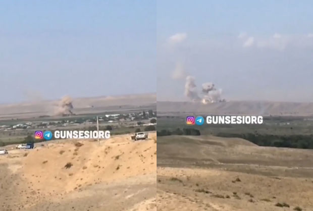 Ordumuzun uğurlu zərbələri İrandan göründü - VİDEO