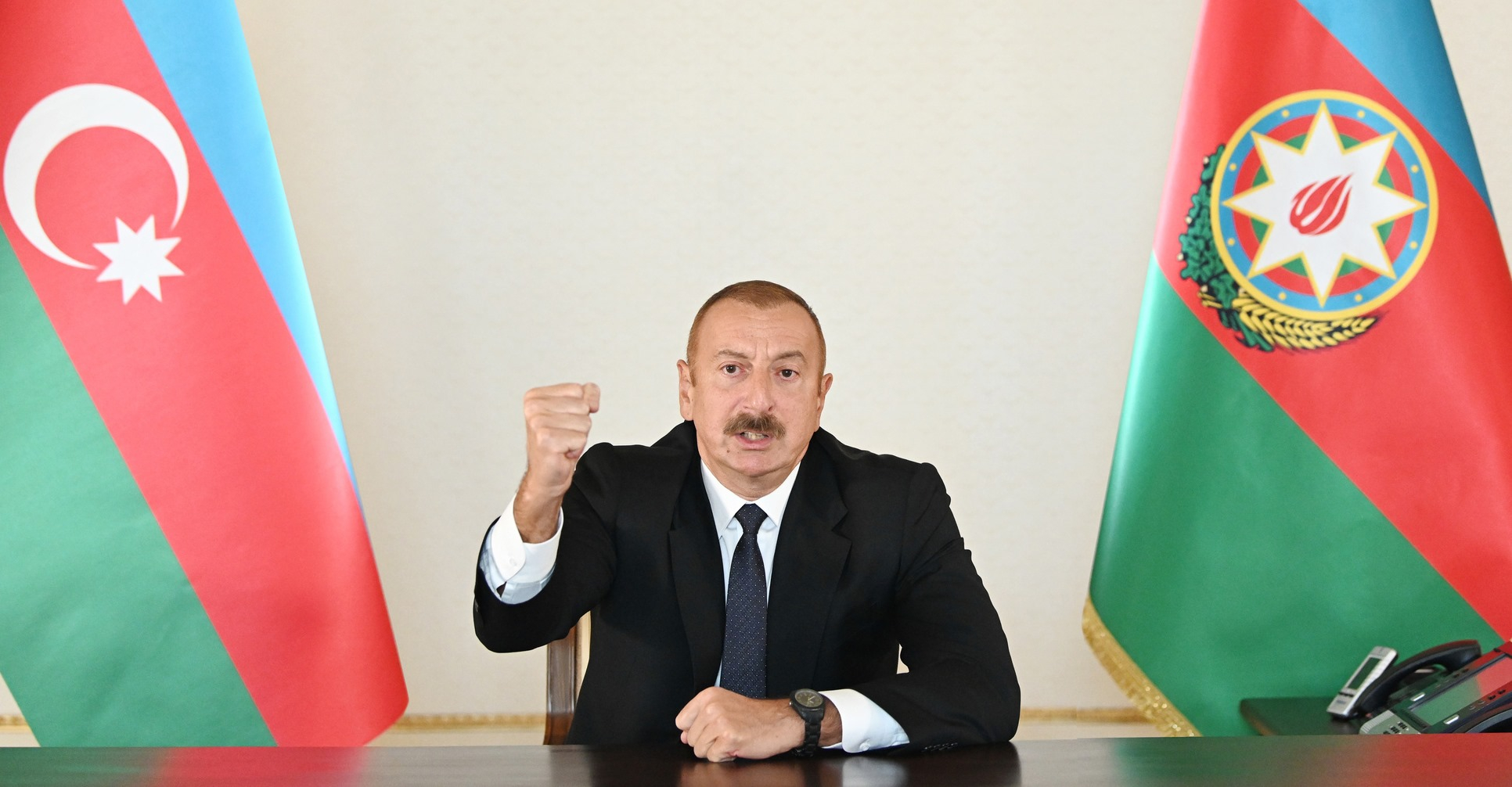 Dövlət başçısı: "Azərbaycan bayrağını bütün işğal edilmiş torpaqlarda qaldıracağıq”