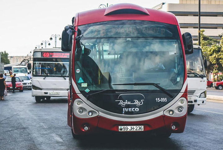 Bakıda ekspress xətti üzrə avtobusların hərəkət CƏDVƏLİ - XƏRİTƏ