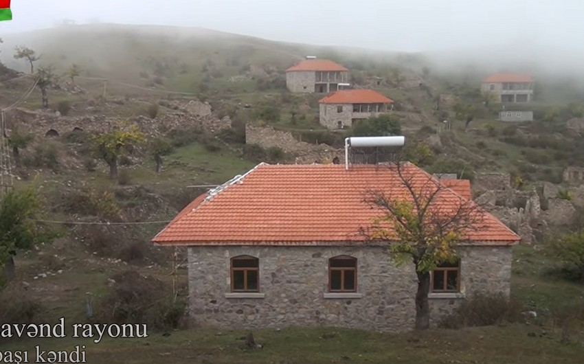 Xocavəndin işğaldan azad olunan Daşbaşı kəndi - VİDEO