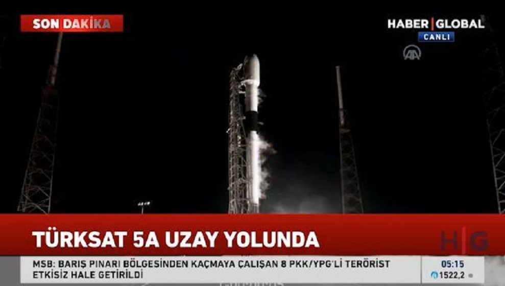 Türkiyə “Türksat 5A” peykini kosmosa göndərdi - VİDEO