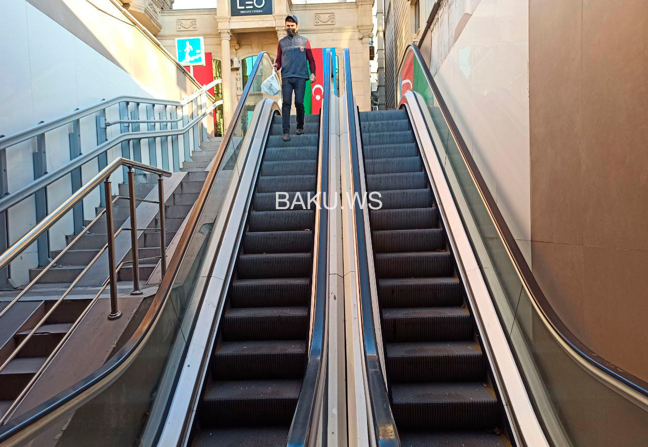 "Qış parkı"nda eskalatorlar nə vaxt işləyəcək?