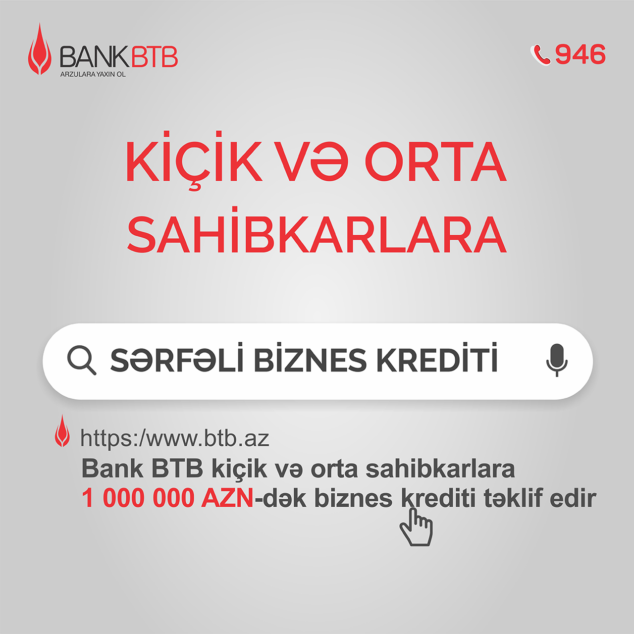 Bank BTB Kiçik və Orta Sahibkarlara dəstəyini davam etdirir!