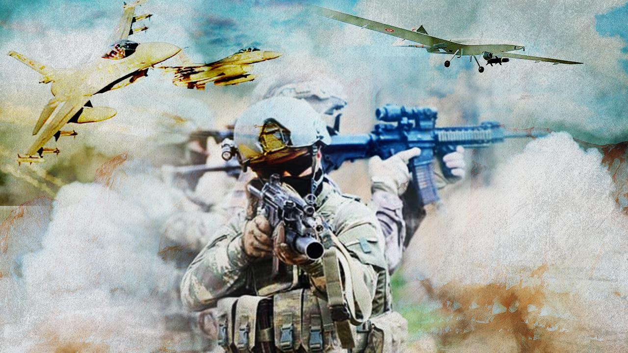 Türkiyə Silahlı Qüvvələrinin “Pençe Kartal-2” əməliyyatında 50 terrorçu zərərsizləşdirilib