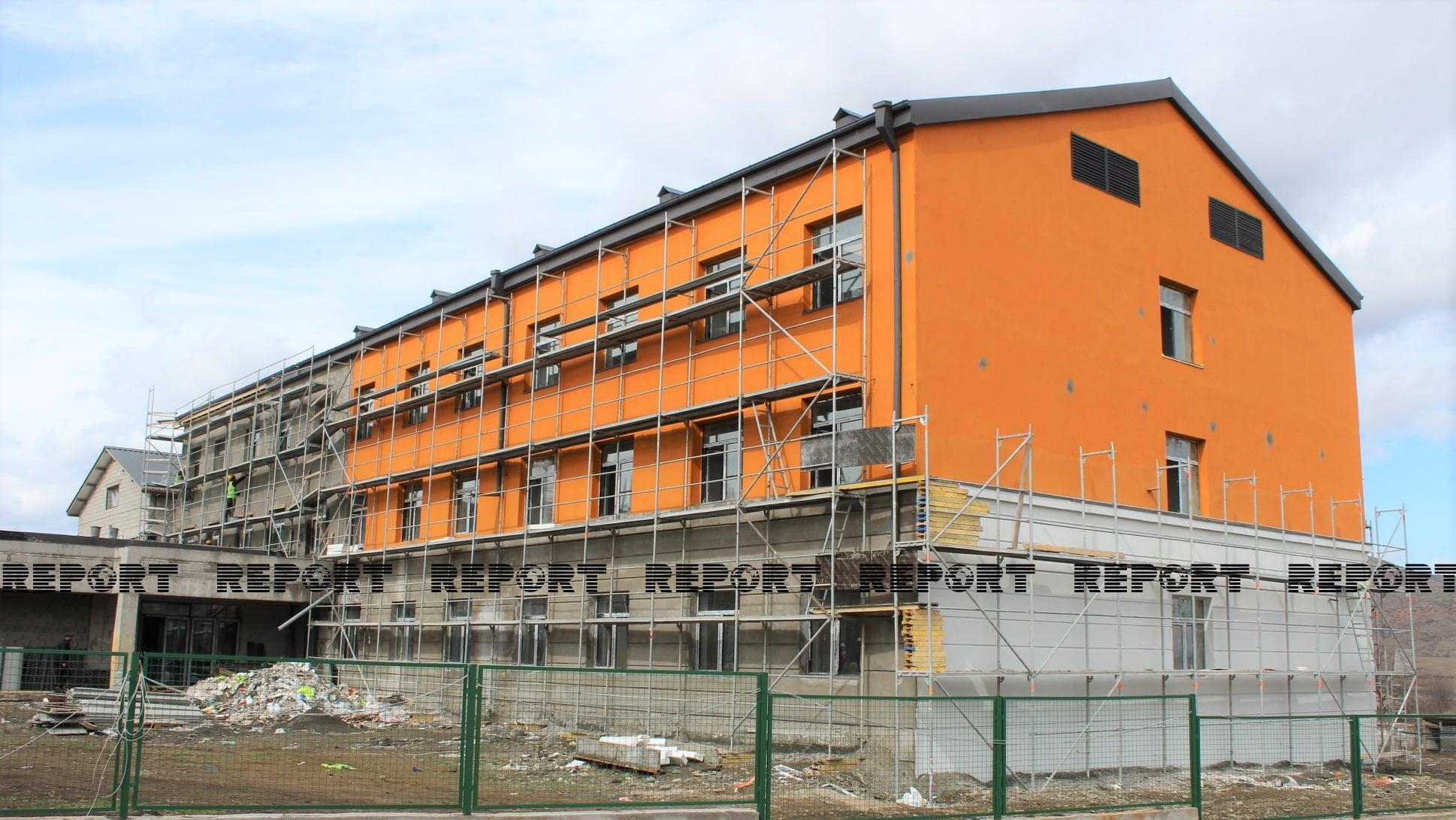 Gürcüstanda azərbaycandilli kənd məktəbi üçün yeni bina tikilir