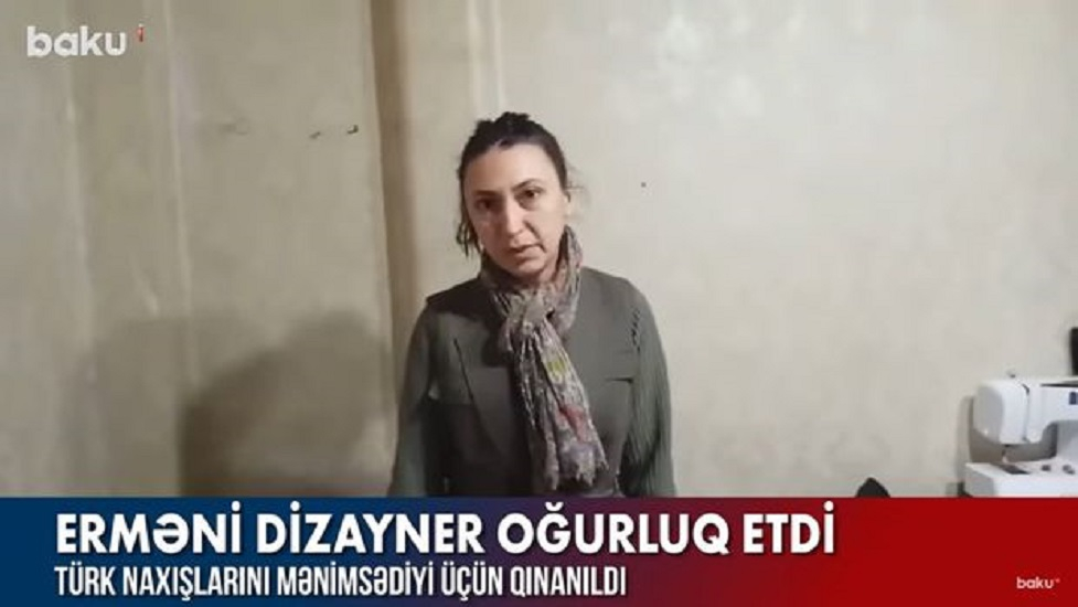 Erməni dizayner türk naxışlarını mənimsədi – VİDEO