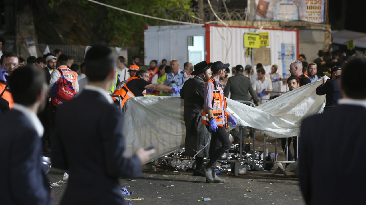 İsraildə dini bayram zamanı faciə, 44 nəfər öldü - VİDEO