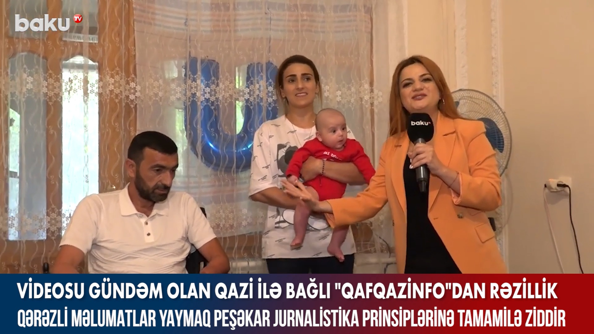 Qazi Elnur və həyat yoldaşı ittihamlara cavab verdi - Baku TV-yə danışdılar - VİDEO