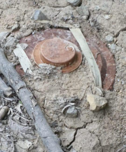 Xocavənddə ermənilər tərəfindən basdırılmış minalar aşkarlandı - FOTO